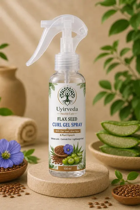 Flax Seed Curl Gel Spray