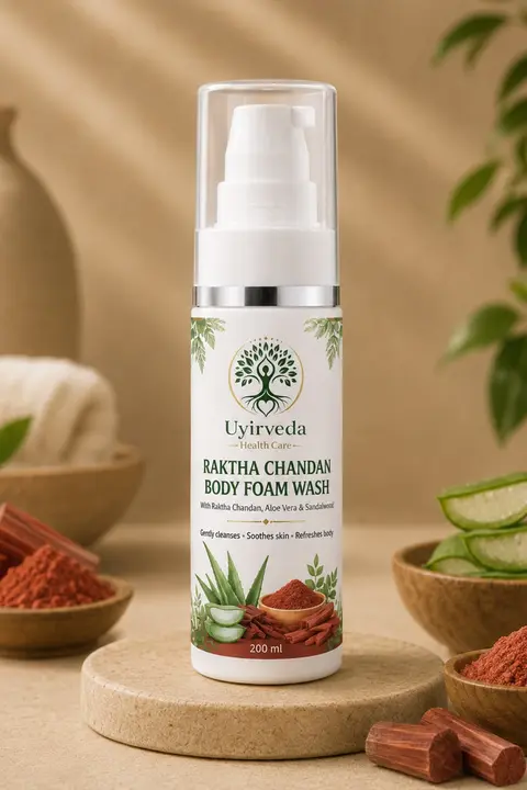 Raktha Chandan Body Foam Wash